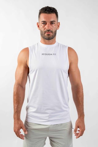 Essentials Performance Tank Top (White)