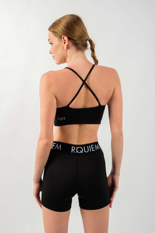 Essentials Performance Sports Bra (Black)