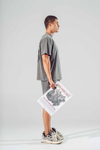 Never Sweat Solo Oversized Tee (Graphic Back)