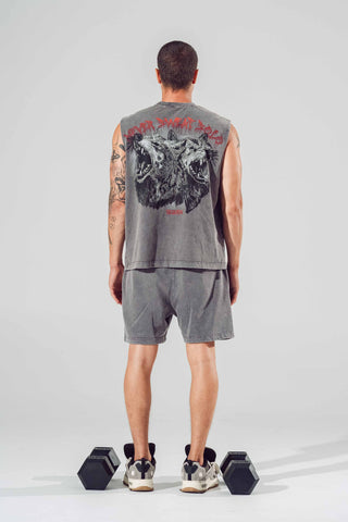 Never Sweat Solo Oversized Tank (Graphic Back)