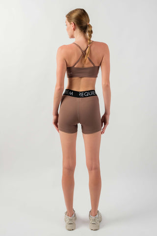 Essentials Performance 3.5" Tights (Mocha Brown)